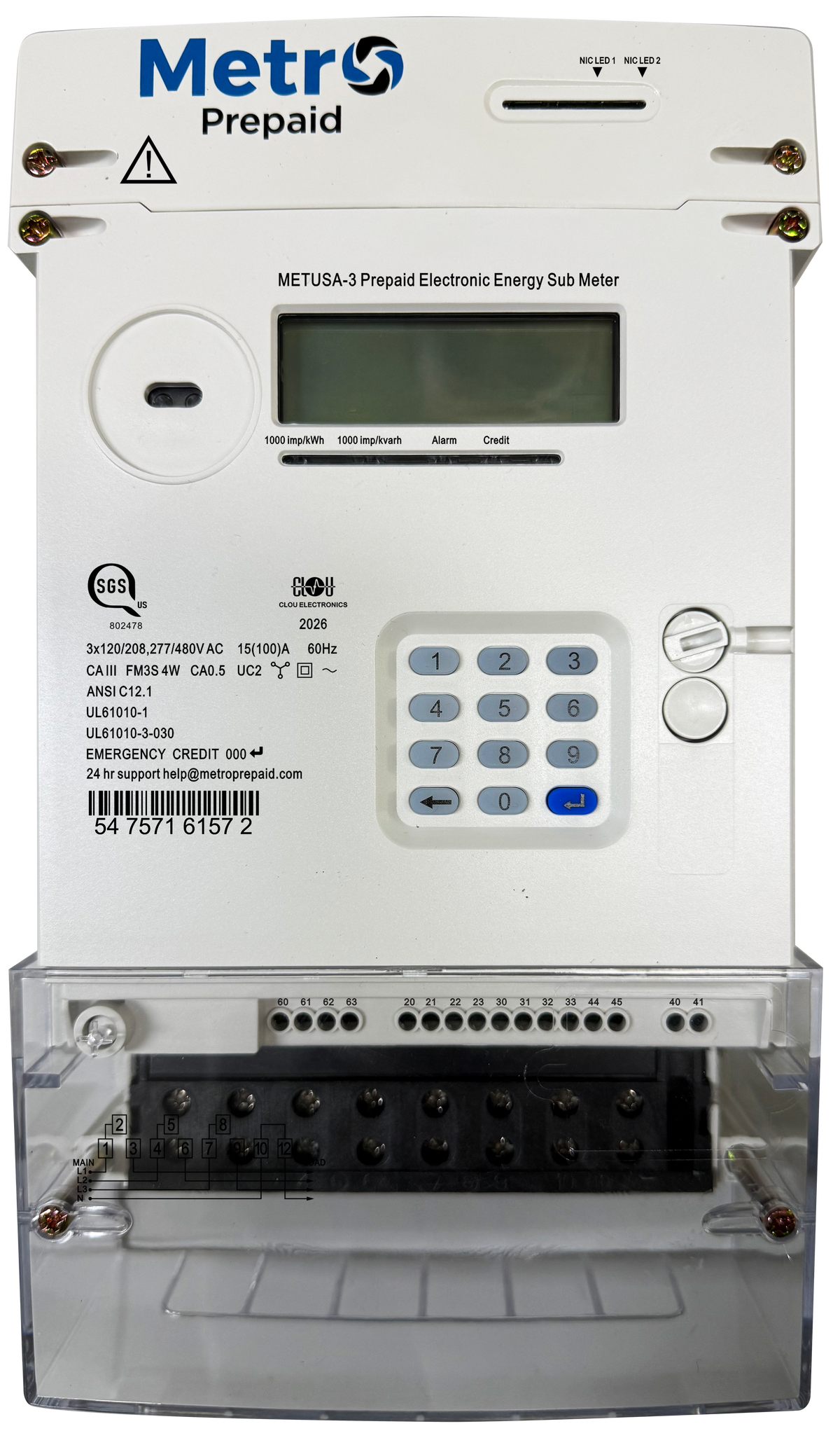METRO PREPAYMENT METER - METUSA-3